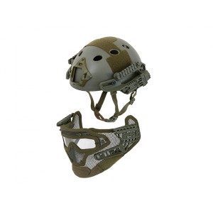 Full Mask G4 System PJ Tactical Helment - TAN [EM]